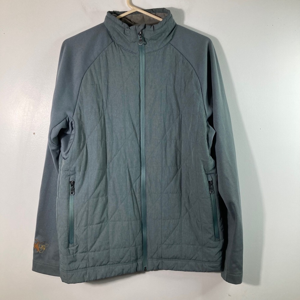 Redington Core Insulated Fly‎ Fishing Jacket Men's M Green Gray